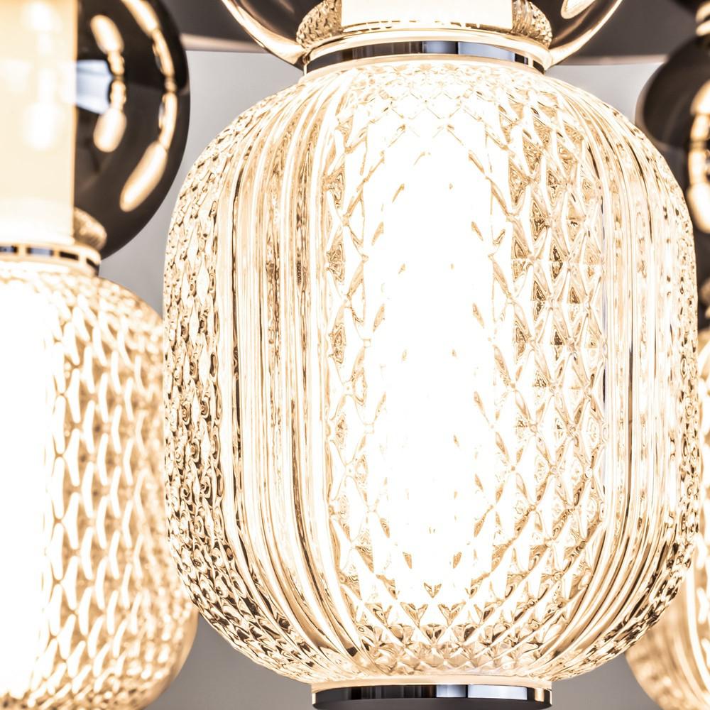 Drop Chandelier With Chrome Styling-Maytoni-South Charlotte Fine Lighting