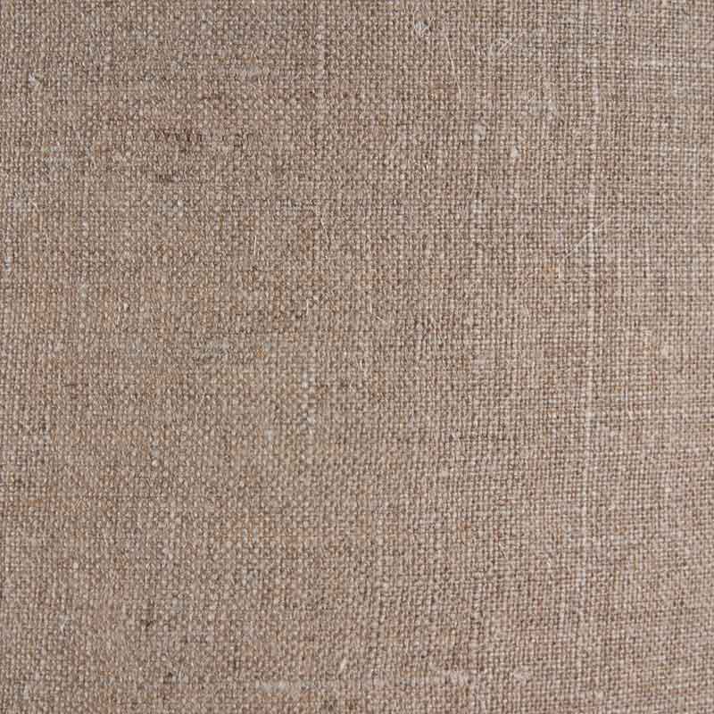 Edward natural lampshade features a rustic open weave jute linen fabric