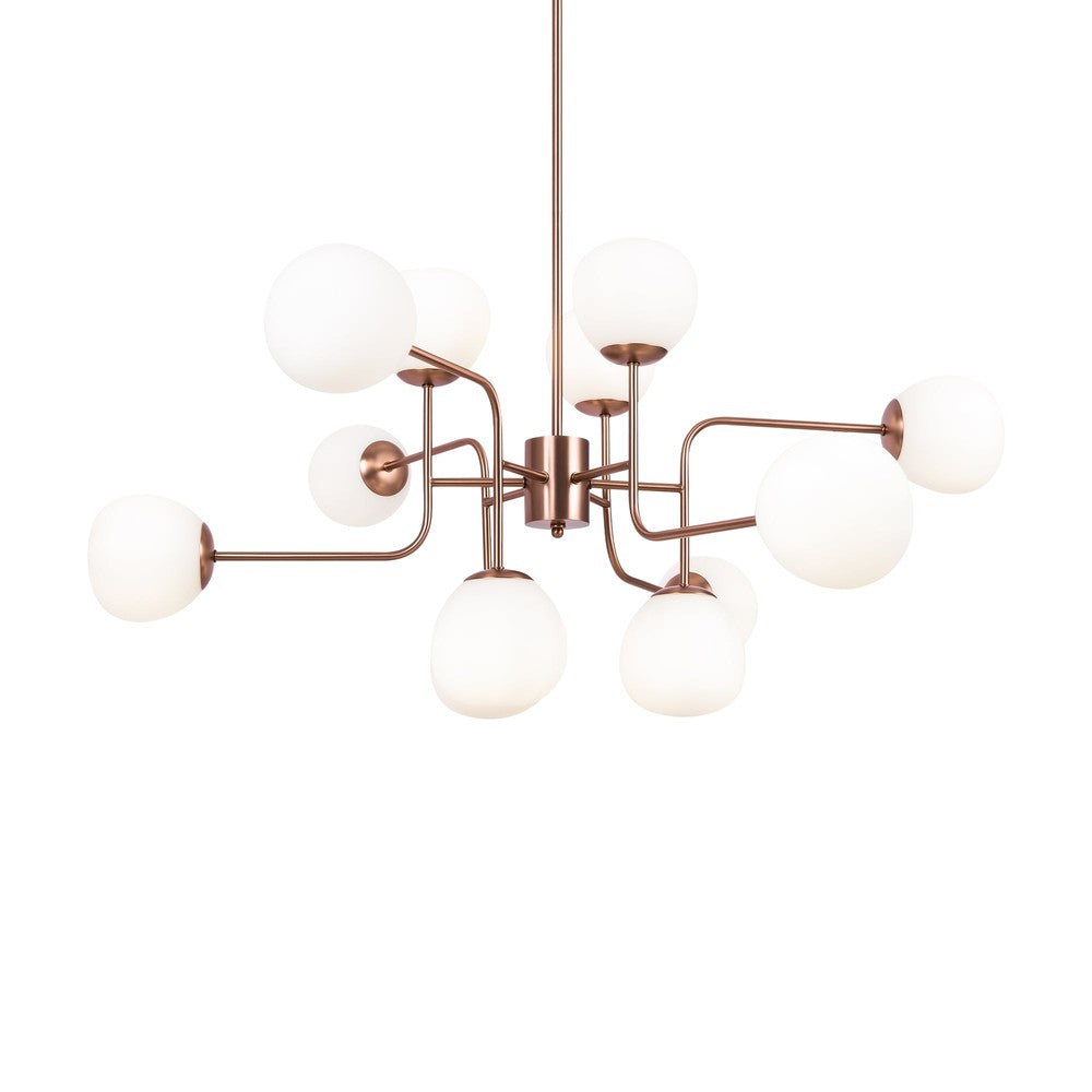 Erich Chandelier Cluster With Brass Styling - Large-Maytoni-South Charlotte Fine Lighting