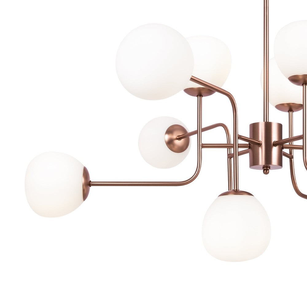 Erich Chandelier Cluster With Brass Styling - Large-Maytoni-South Charlotte Fine Lighting