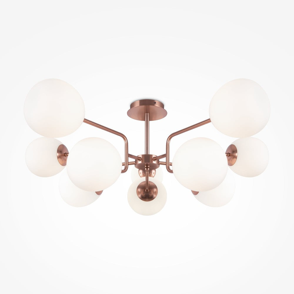 Erich Pendant Lamp Cluster With Brass Styling-Maytoni-South Charlotte Fine Lighting