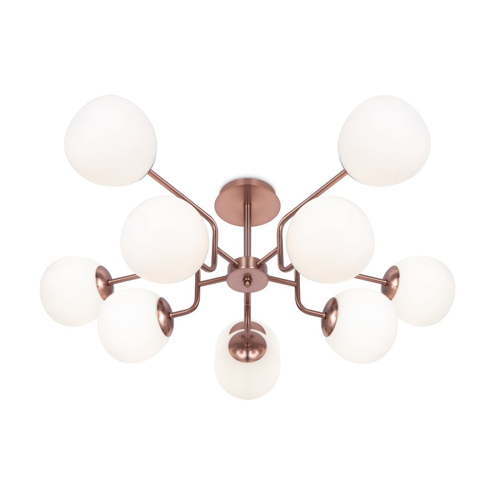 Erich Pendant Lamp Cluster With Brass Styling-Maytoni-South Charlotte Fine Lighting