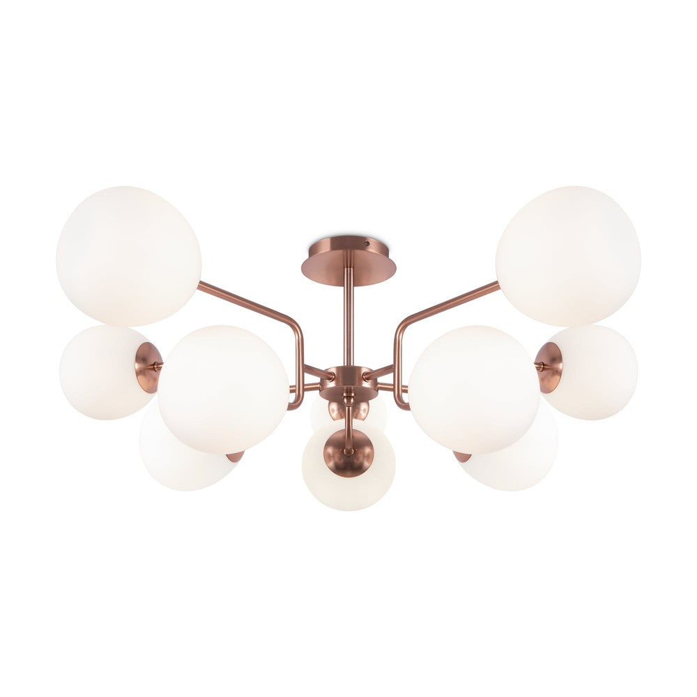 Erich Pendant Lamp Cluster With Brass Styling-Maytoni-South Charlotte Fine Lighting