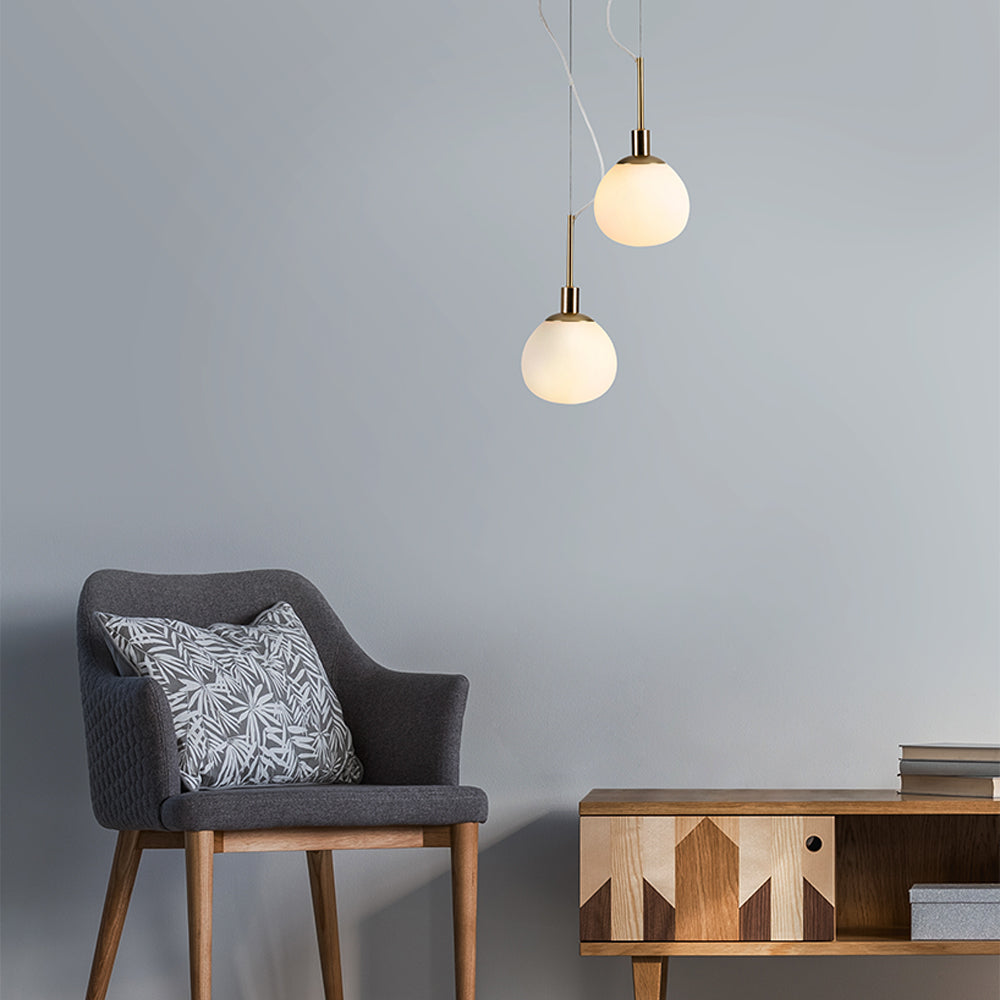 Erich Pendant Lamp With Brass Styling-Maytoni-South Charlotte Fine Lighting