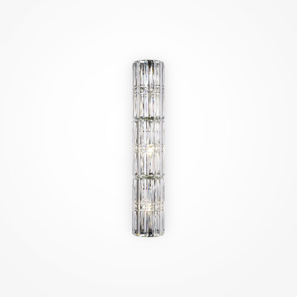 Facet Wall Lamp With Chrome Styling-Maytoni-South Charlotte Fine Lighting