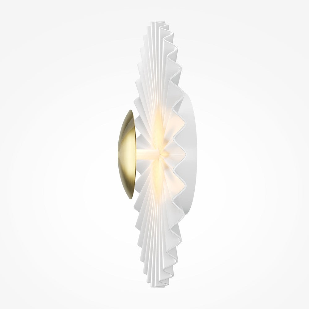 Fiore Wall Lamp With Brass Styling-Maytoni-South Charlotte Fine Lighting