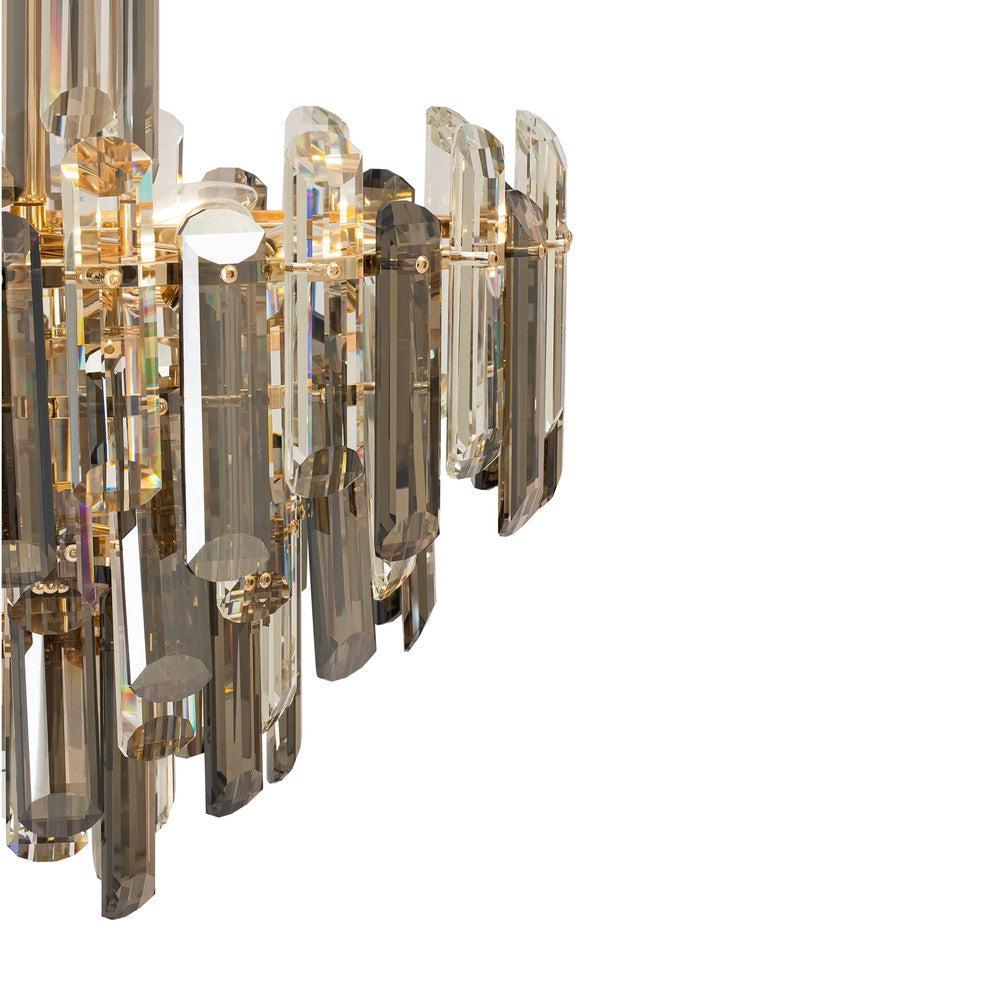 Flare Chandelier With Gold Styling - Medium-Maytoni-South Charlotte Fine Lighting