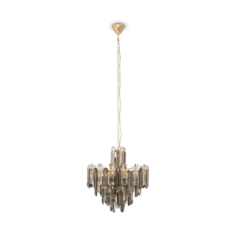 Flare Chandelier With Gold Styling - Medium-Maytoni-South Charlotte Fine Lighting