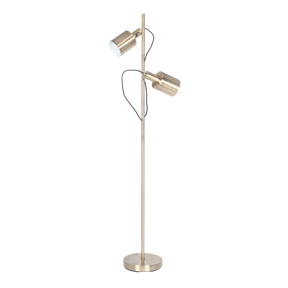 Floor light with reading light