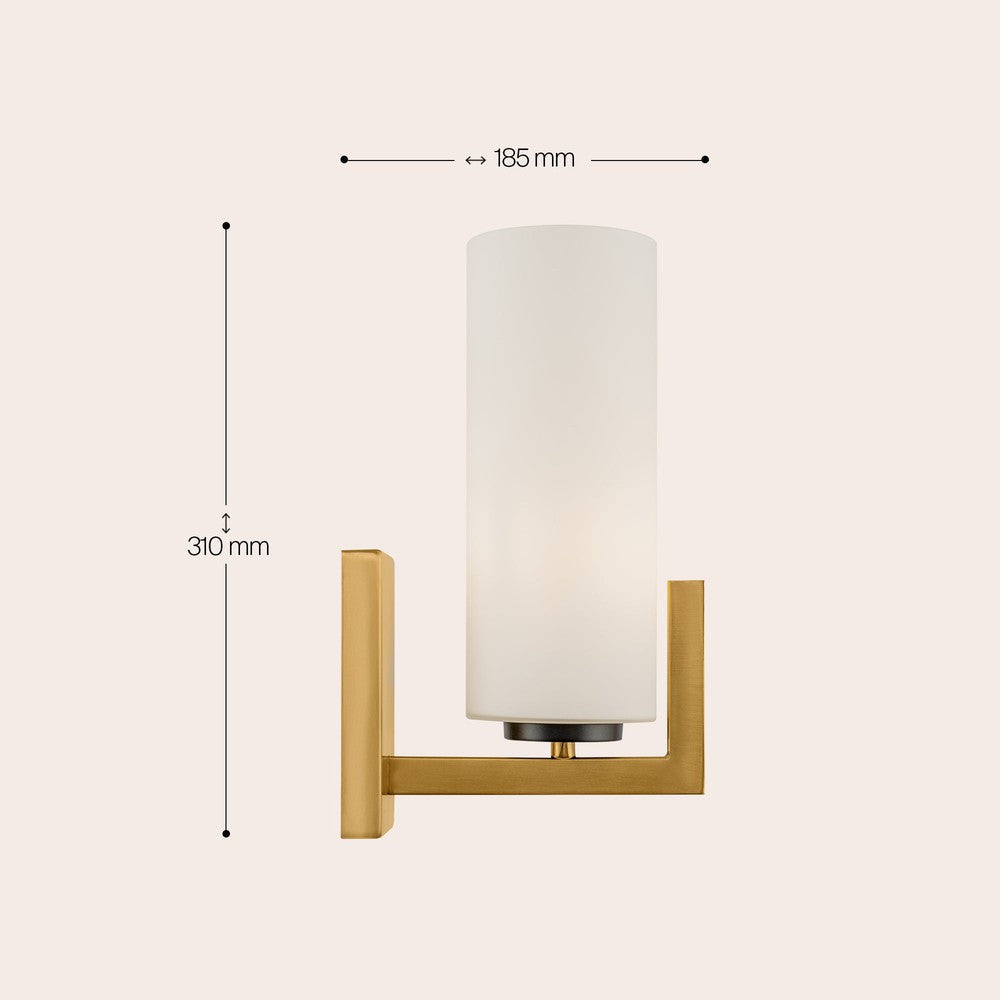 Fortano Wall Lamp With Brass Styling-Maytoni-South Charlotte Fine Lighting