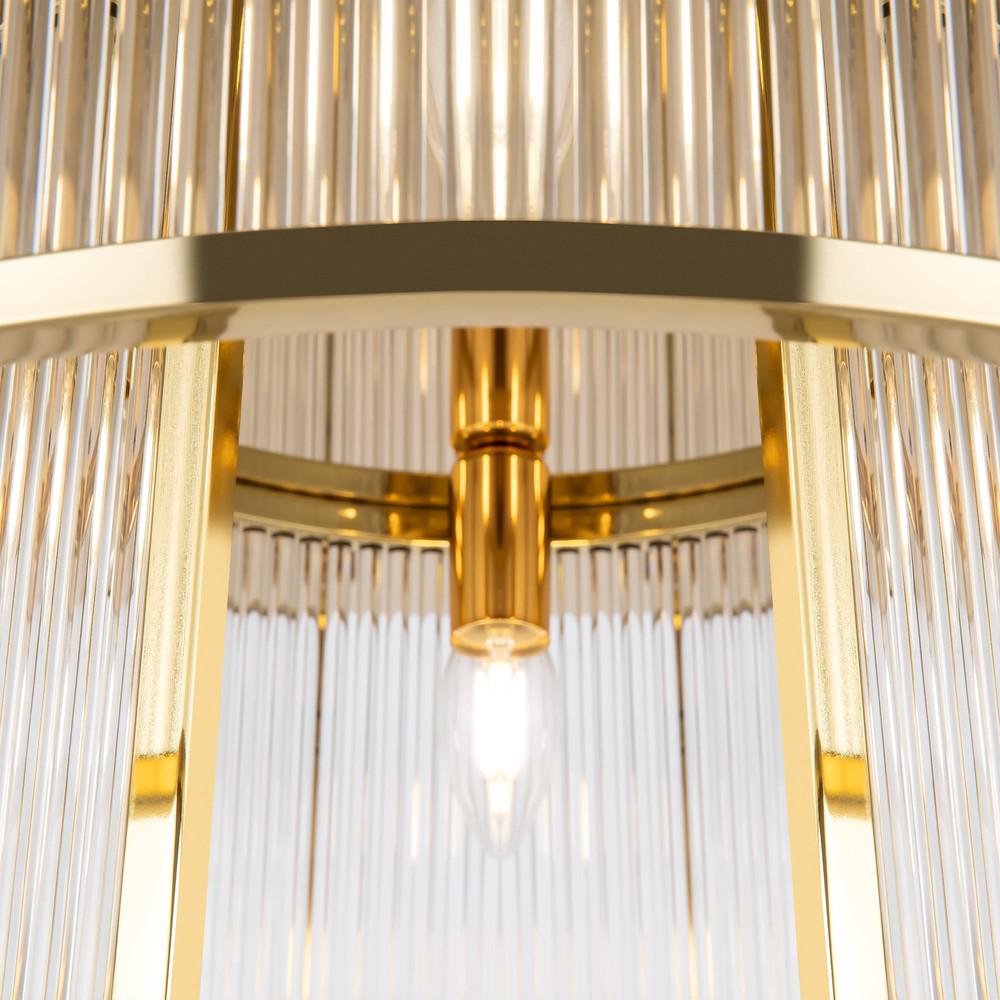 Frame Chandelier With Gold Styling-Maytoni-South Charlotte Fine Lighting