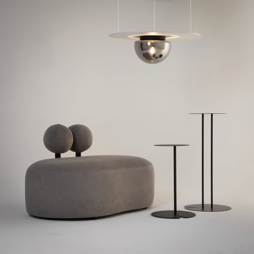 Glassy Ceiling Lamp In Black-Maytoni-South Charlotte Fine Lighting