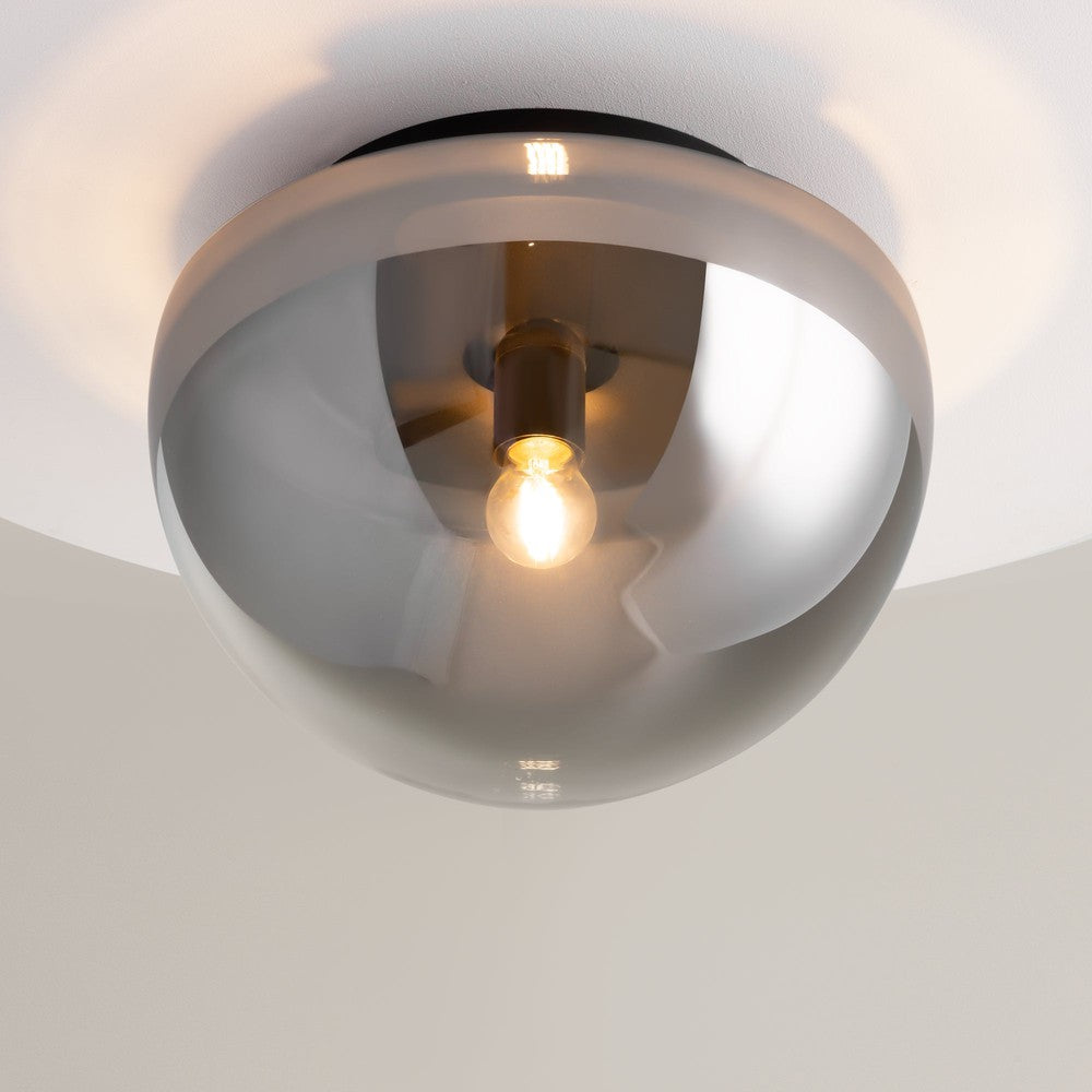 Glassy Ceiling Lamp In Black-Maytoni-South Charlotte Fine Lighting