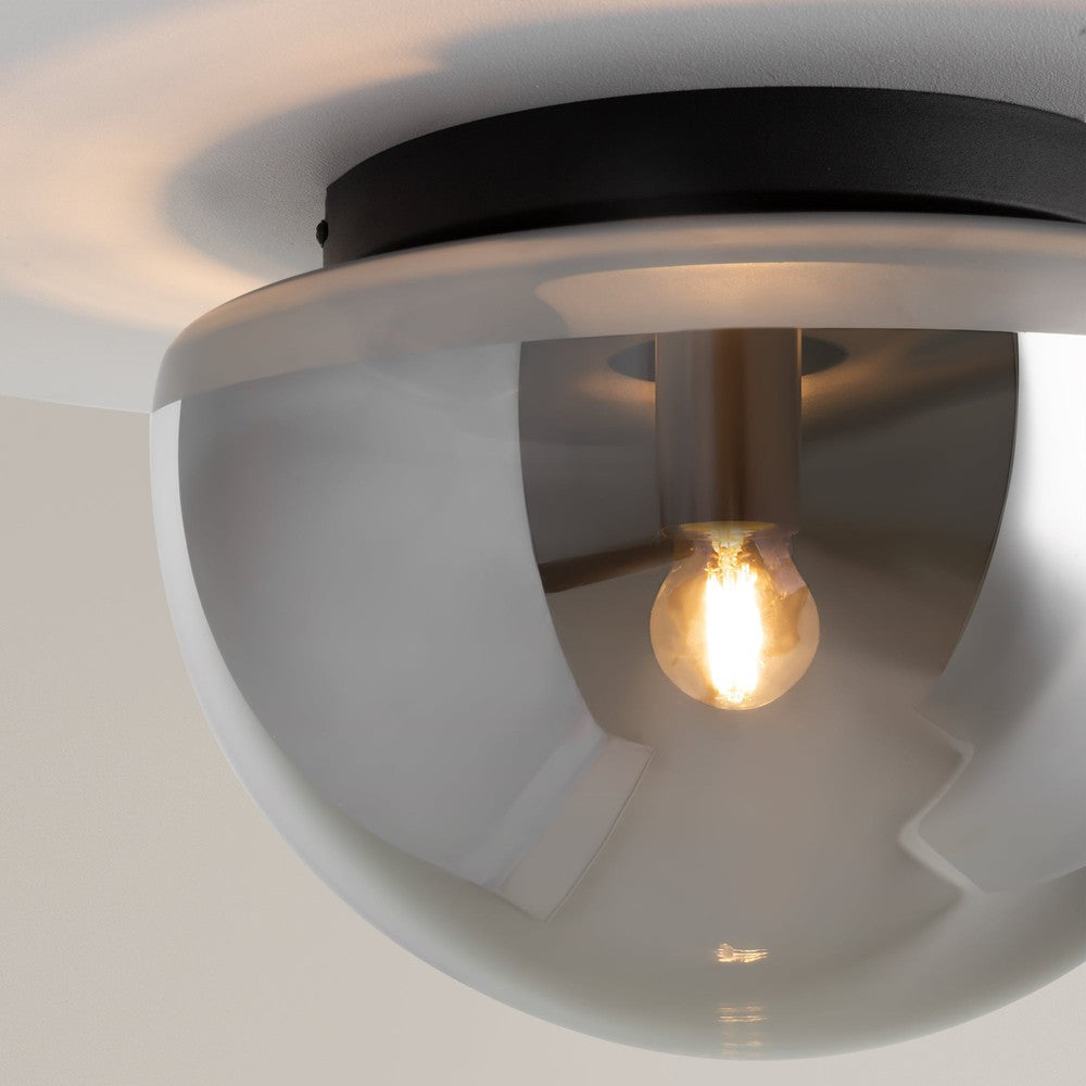 Glassy Ceiling Lamp In Black-Maytoni-South Charlotte Fine Lighting