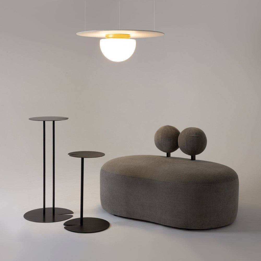 Glassy Ceiling Lamp With Gold Styling-Maytoni-South Charlotte Fine Lighting