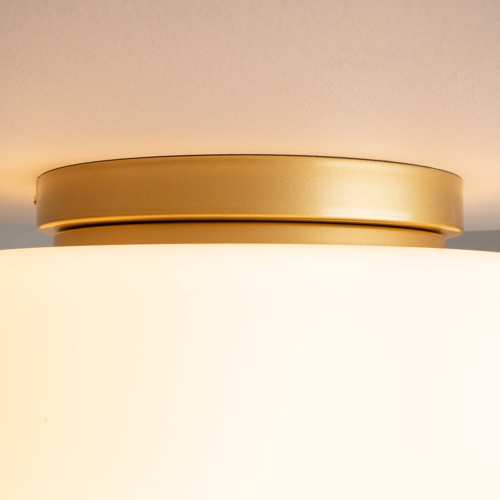 Glassy Ceiling Lamp With Gold Styling-Maytoni-South Charlotte Fine Lighting