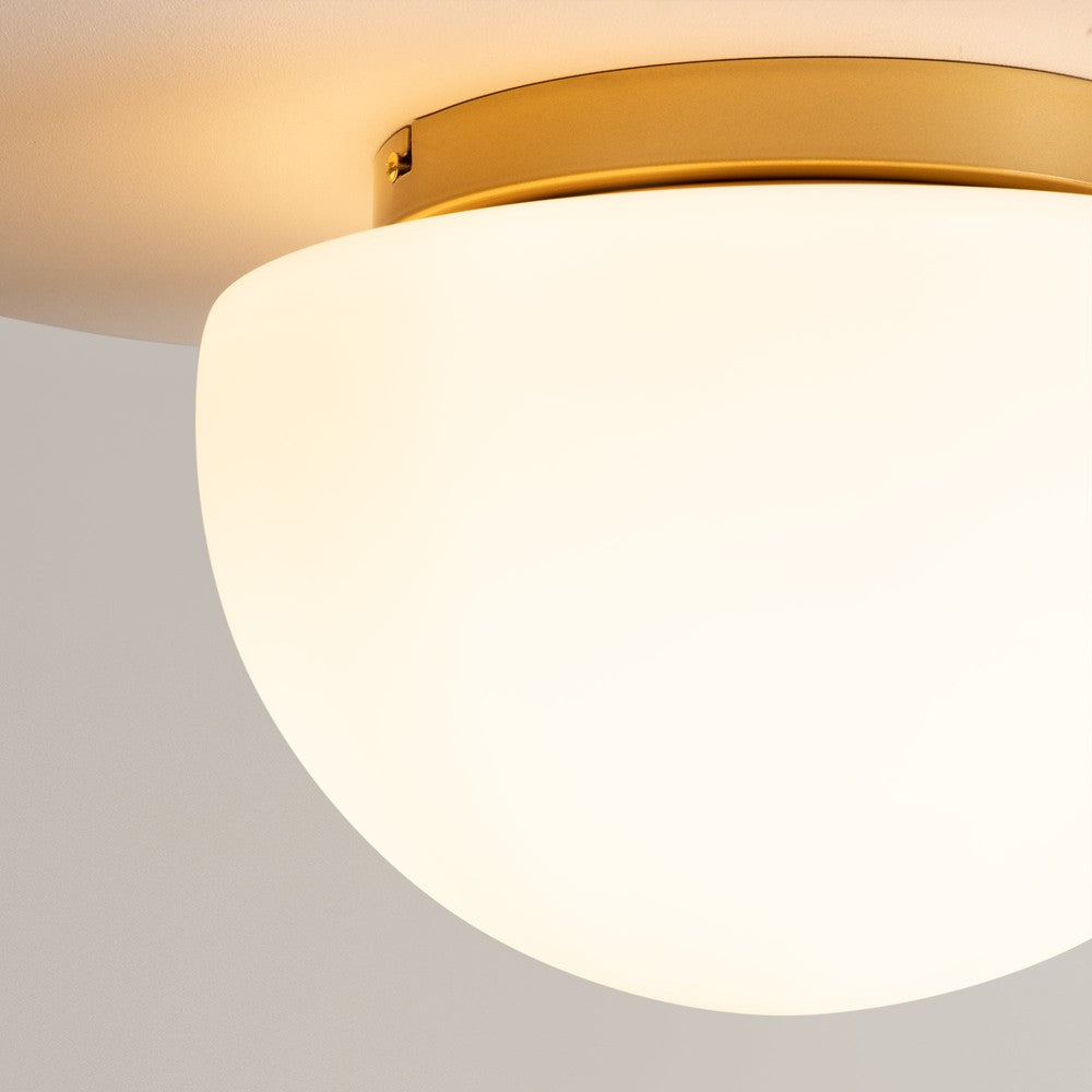 Glassy Ceiling Lamp With Gold Styling-Maytoni-South Charlotte Fine Lighting
