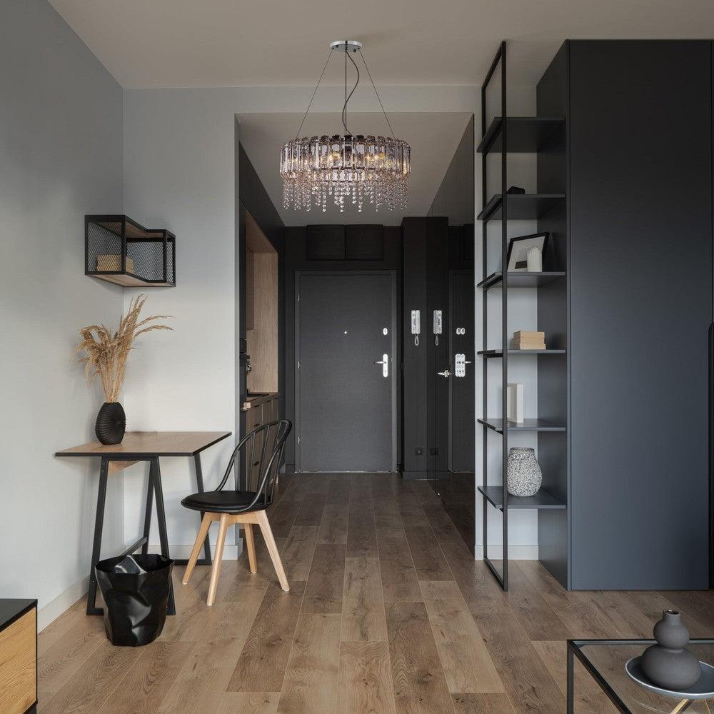 Hail Chandelier With Chrome Styling-Maytoni-South Charlotte Fine Lighting