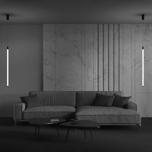 Ray Long Pendant Lamp Black