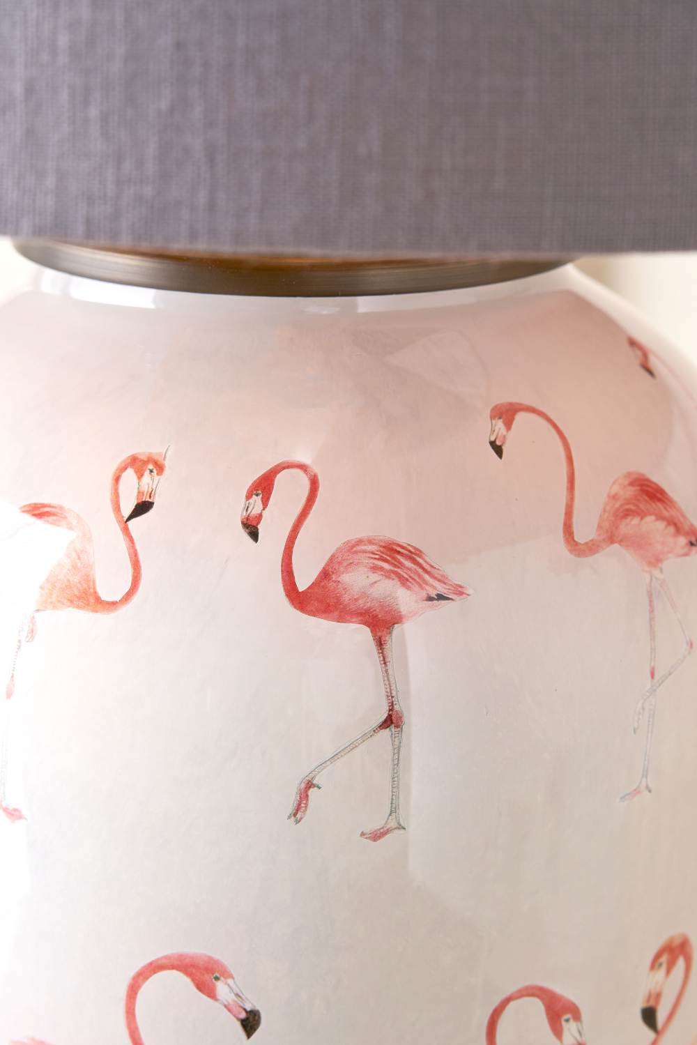 Flamingo Medium Glass Table Lamp Base