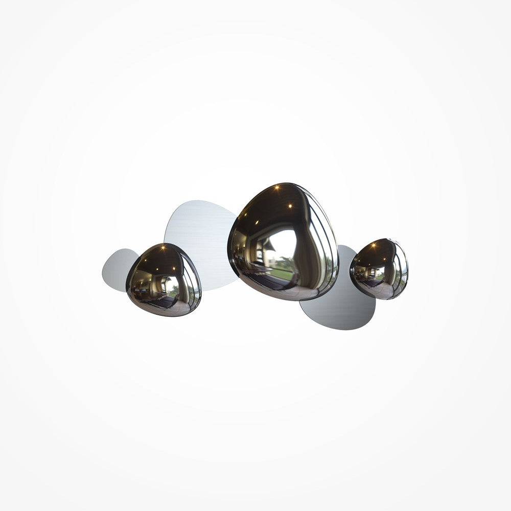 Jack-stone Wall Lamp With Nickel Styling - Medium-Maytoni-South Charlotte Fine Lighting