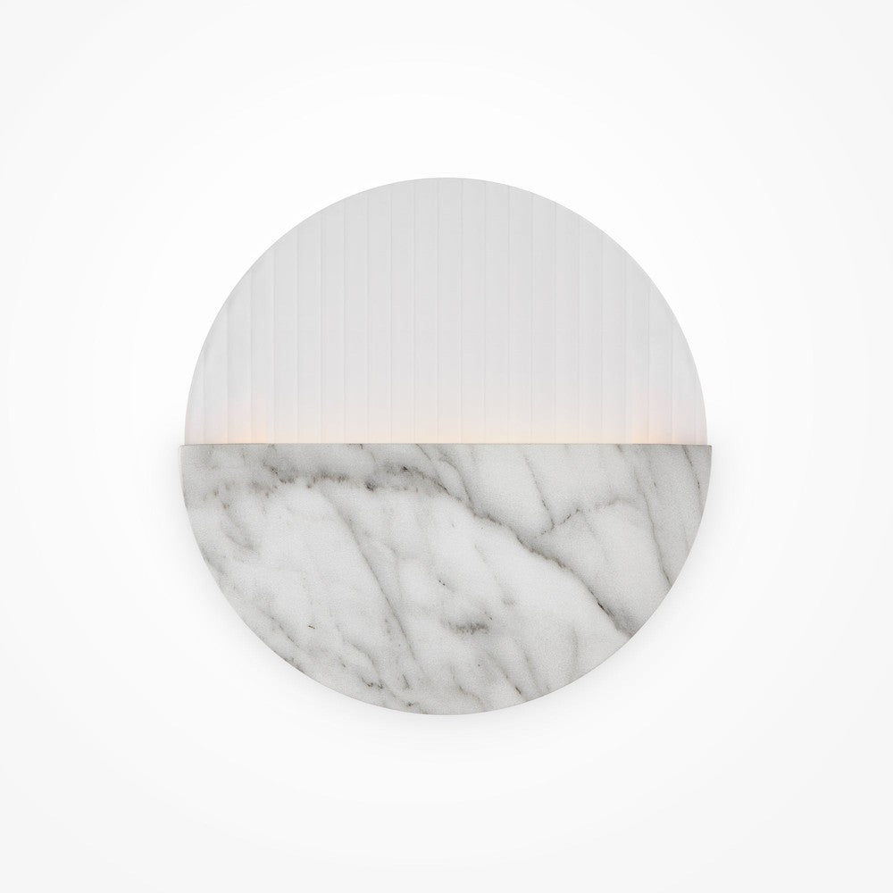 Jupiter Wall Lamp With Marble Styling-Maytoni-South Charlotte Fine Lighting