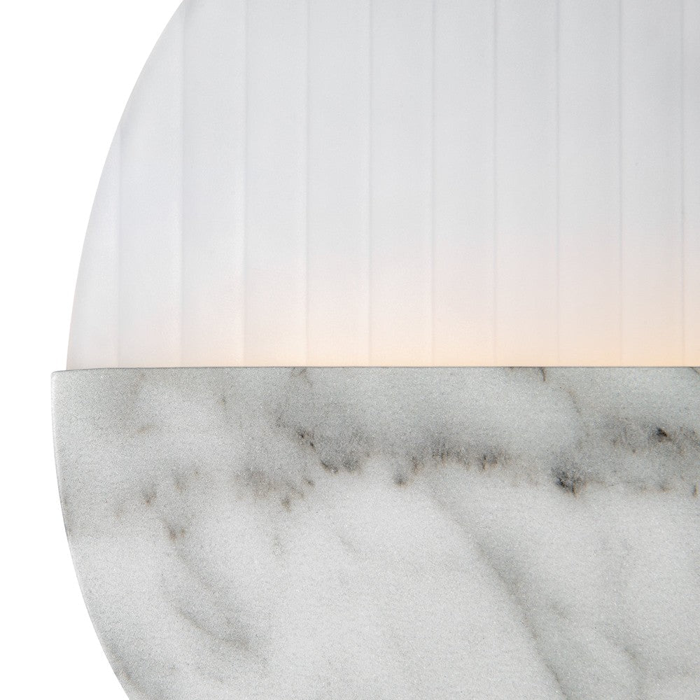 Jupiter Wall Lamp With Marble Styling-Maytoni-South Charlotte Fine Lighting