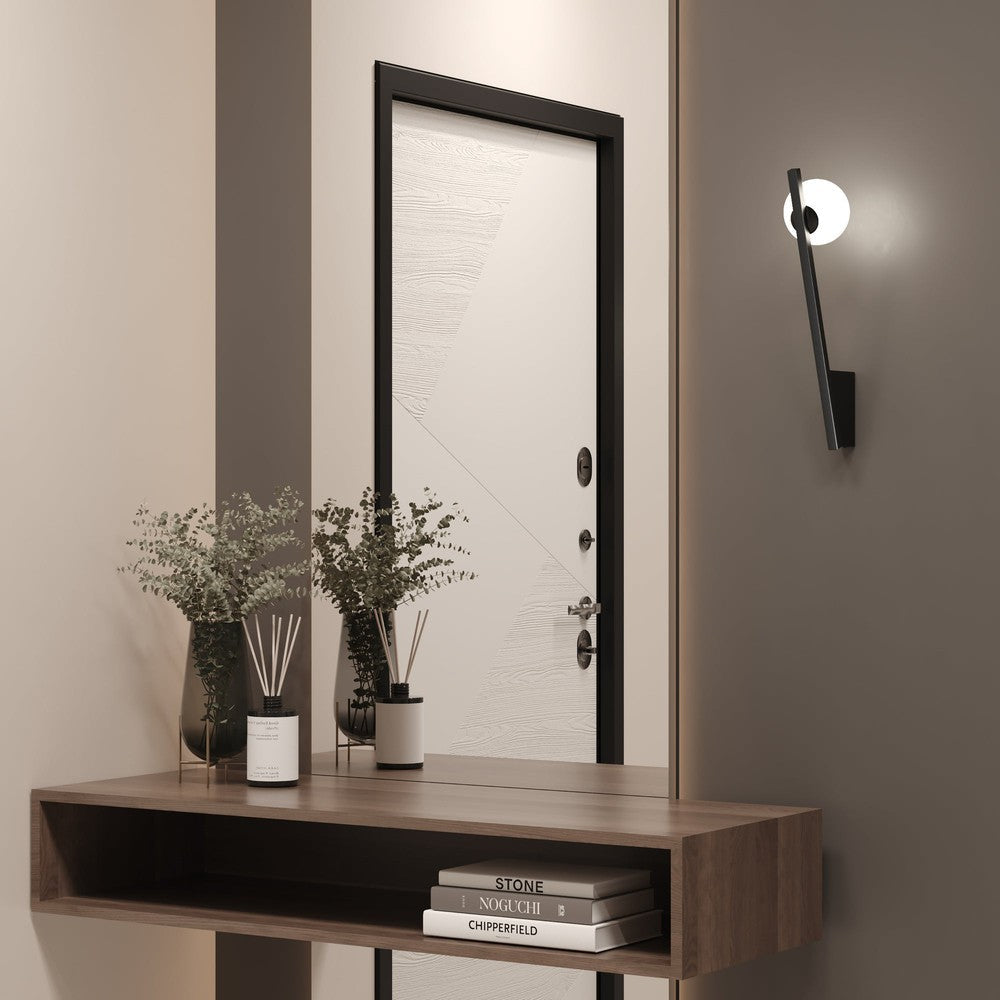 Kazimir Wall Lamp In Black-Maytoni-South Charlotte Fine Lighting