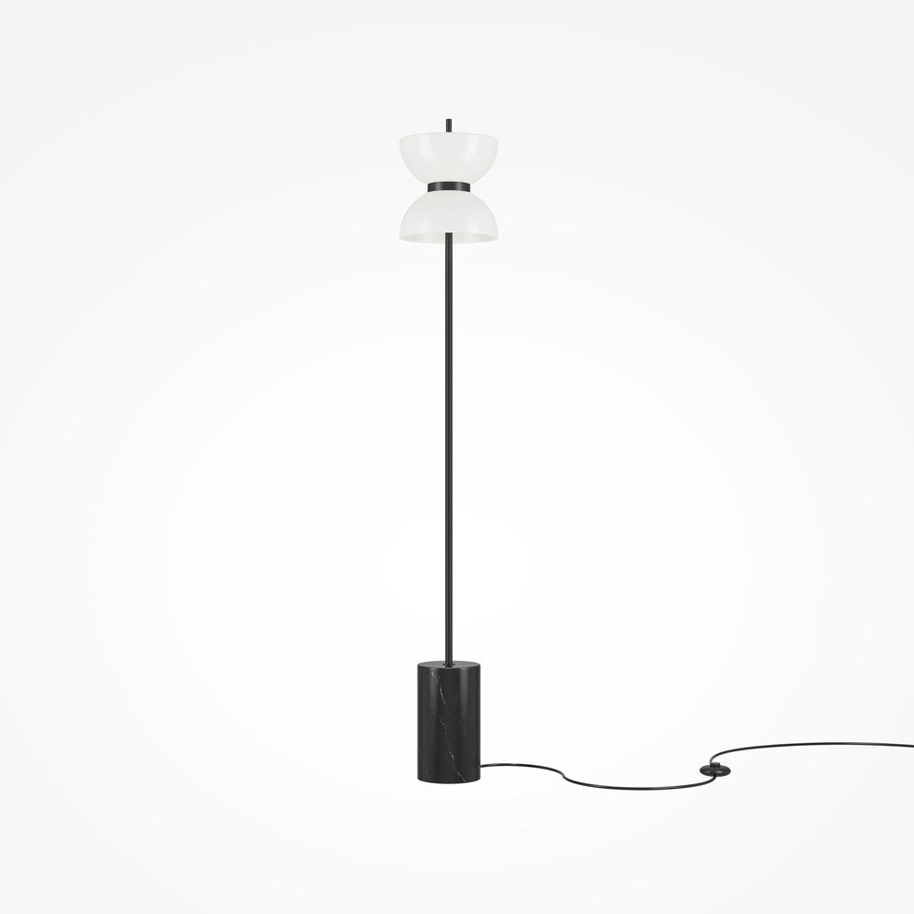 Kyoto Floor Lamp In Black-Maytoni-South Charlotte Fine Lighting