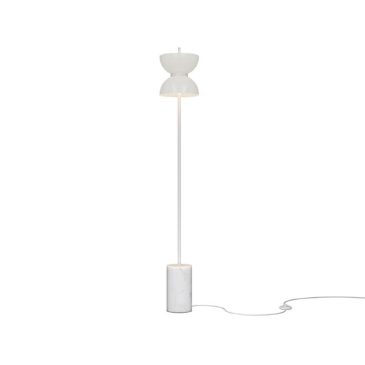 Kyoto Floor Lamp In White-Maytoni-South Charlotte Fine Lighting