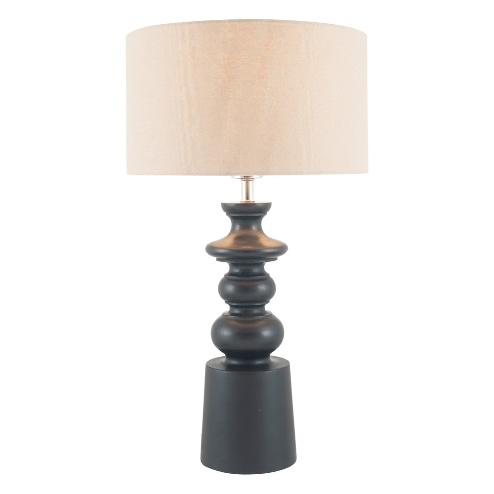 Example of Henry lamp shade with table lamp lit