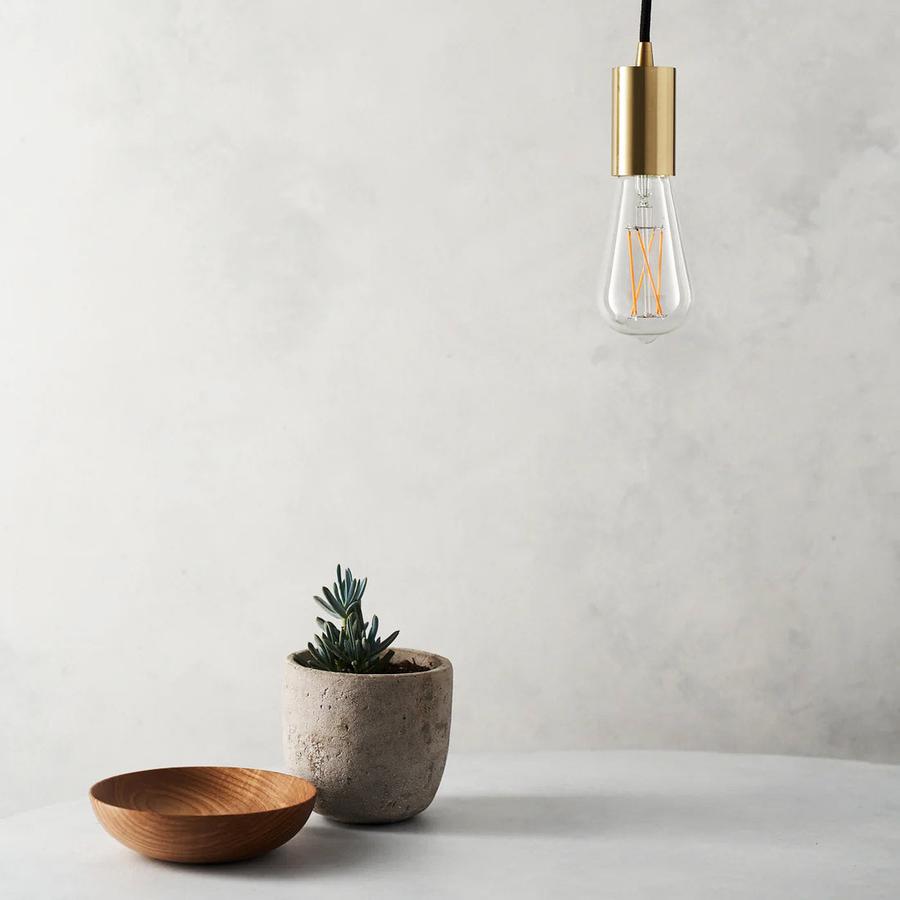 This is an LED warm white bulb made by Well Lit and sold by South Charlotte Fine Lighting