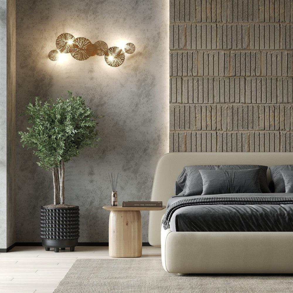 Lovetann Wall Lamp With Gold Styling - Cluster-Maytoni-South Charlotte Fine Lighting