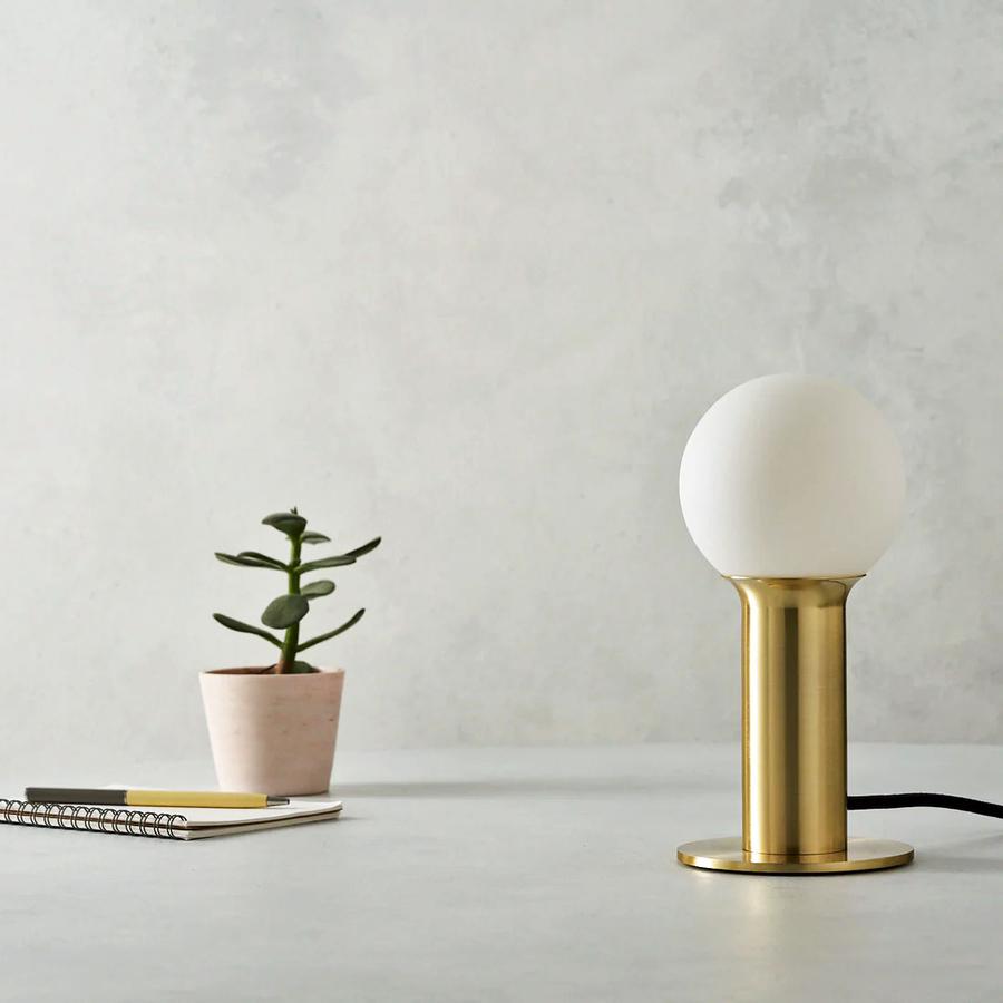 Lucina globe LED filament bulb sold by South Charlotte Fine Lighting