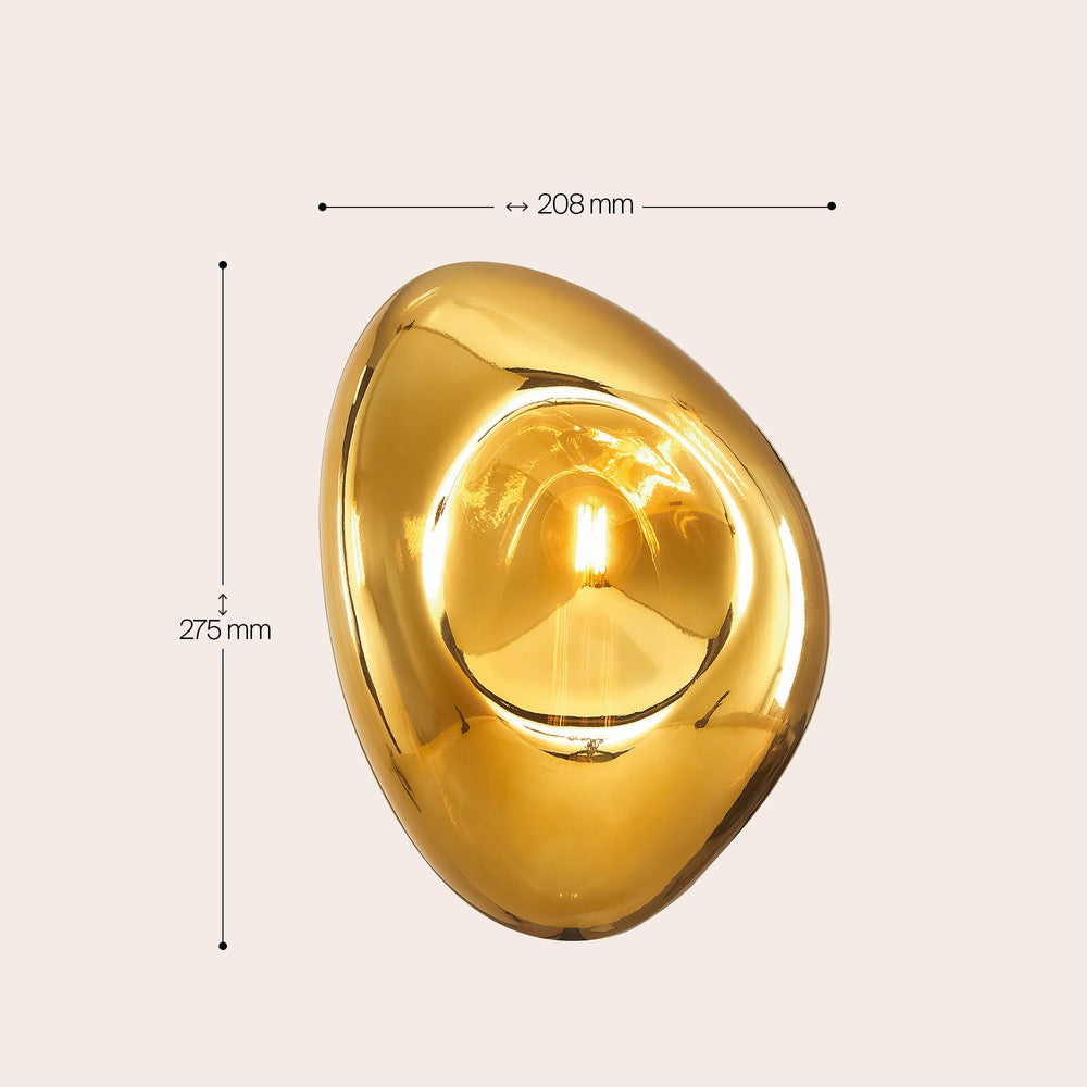 Mabell Wall Lamp With Gold Styling-Maytoni-South Charlotte Fine Lighting