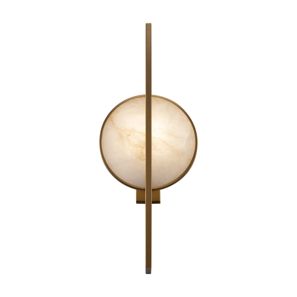 Marmo Large Wall Lamp With Gold And Marble Styling-Maytoni-South Charlotte Fine Lighting
