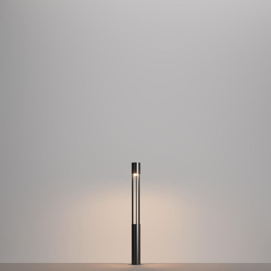 Mill Lamp Post Graphite-Maytoni-South Charlotte Fine Lighting