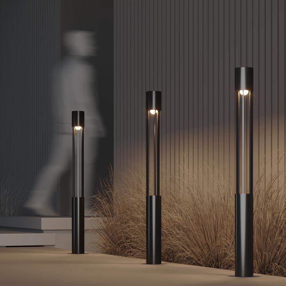 Mill Lamp Post Graphite-Maytoni-South Charlotte Fine Lighting