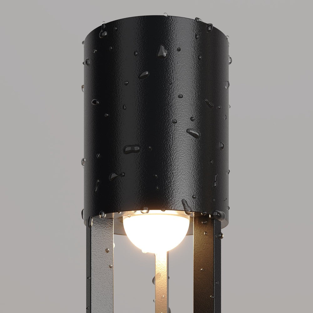 Mill Lamp Post Graphite-Maytoni-South Charlotte Fine Lighting