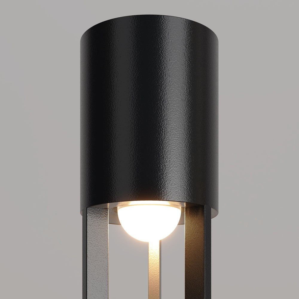 Mill Lamp Post Graphite-Maytoni-South Charlotte Fine Lighting