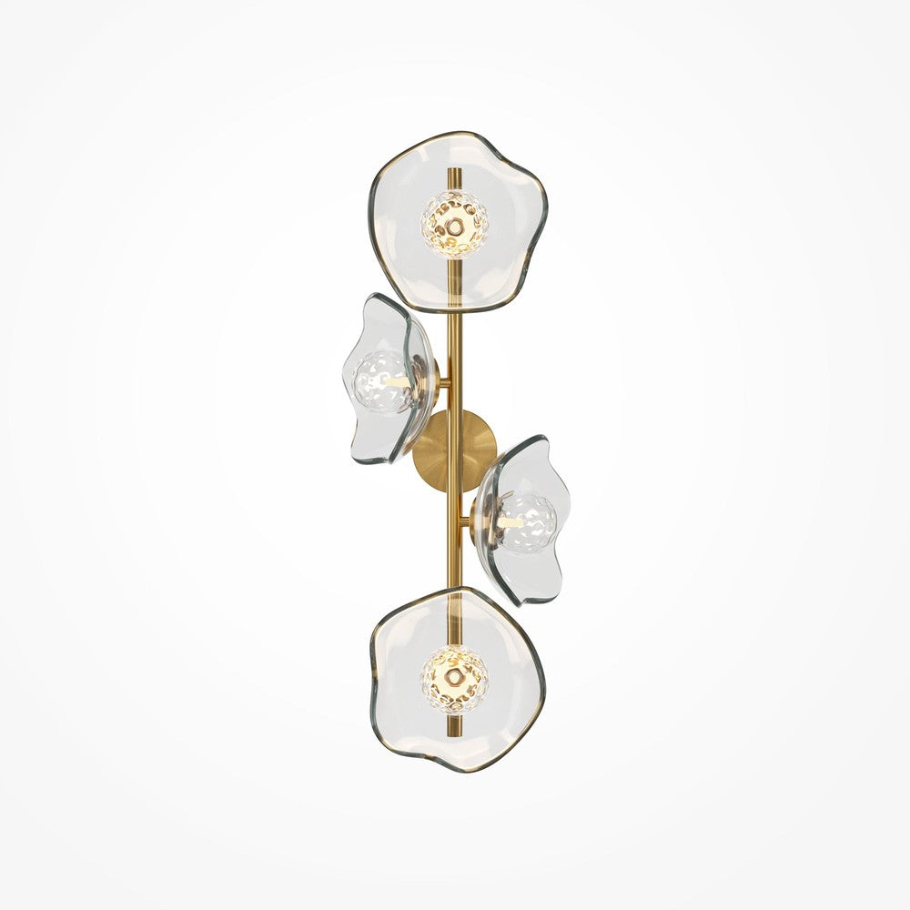 Miracle Wall Lamp With Brass Styling - Four Lights-Maytoni-South Charlotte Fine Lighting