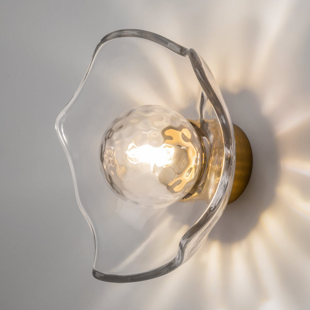 Miracle Wall Lamp With Brass Styling - Single Light-Maytoni-South Charlotte Fine Lighting