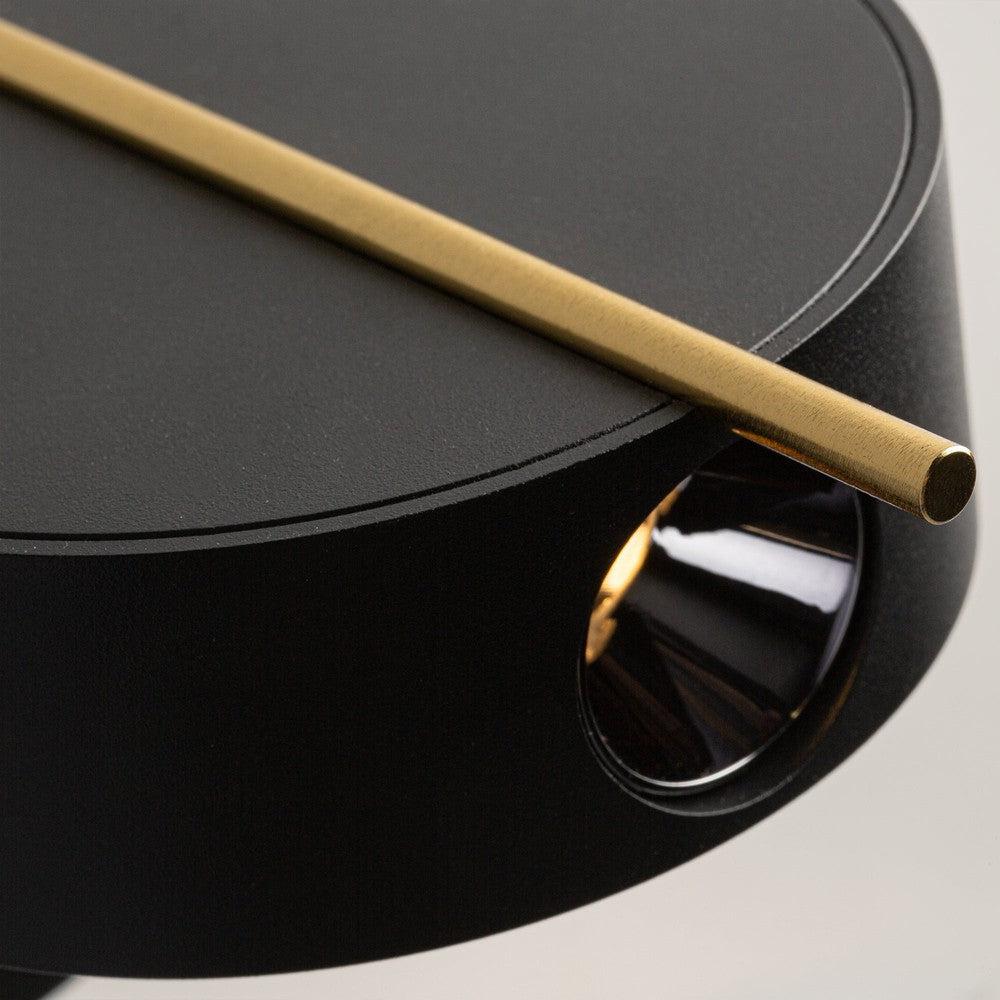Nuance Wall Lamp In Black And Gold-Maytoni-South Charlotte Fine Lighting