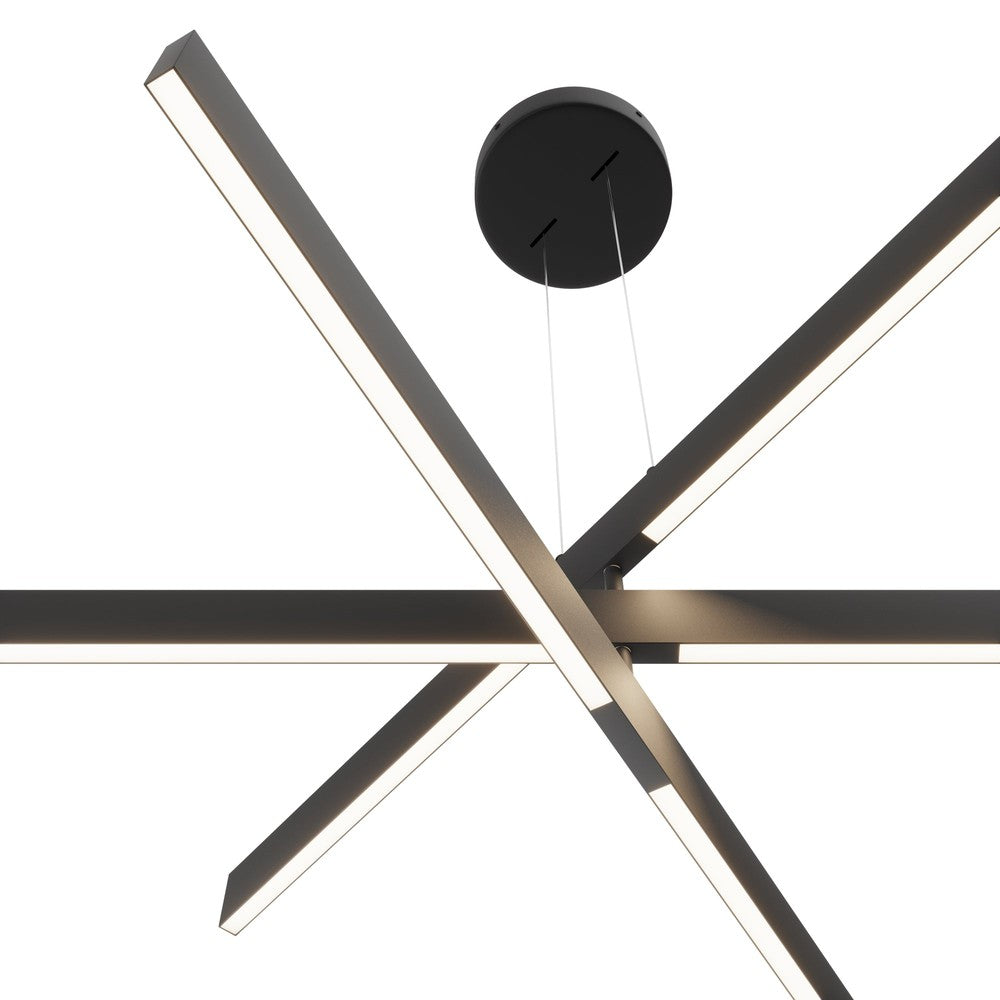 Origami Pendant Lamp In Black-Maytoni-South Charlotte Fine Lighting