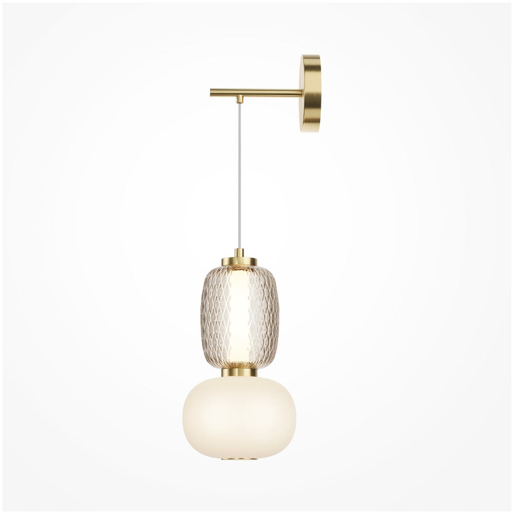 Pattern Wall Lamp With Gold Styling-Maytoni-South Charlotte Fine Lighting