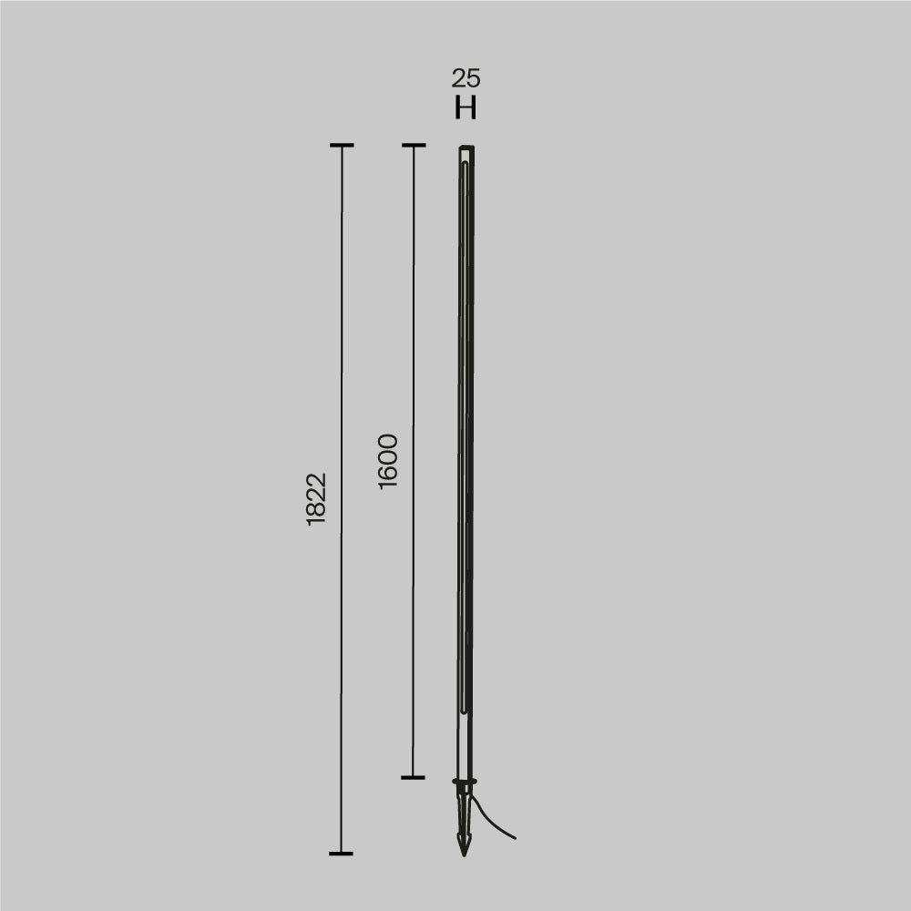 Pole Light High-Maytoni-South Charlotte Fine Lighting