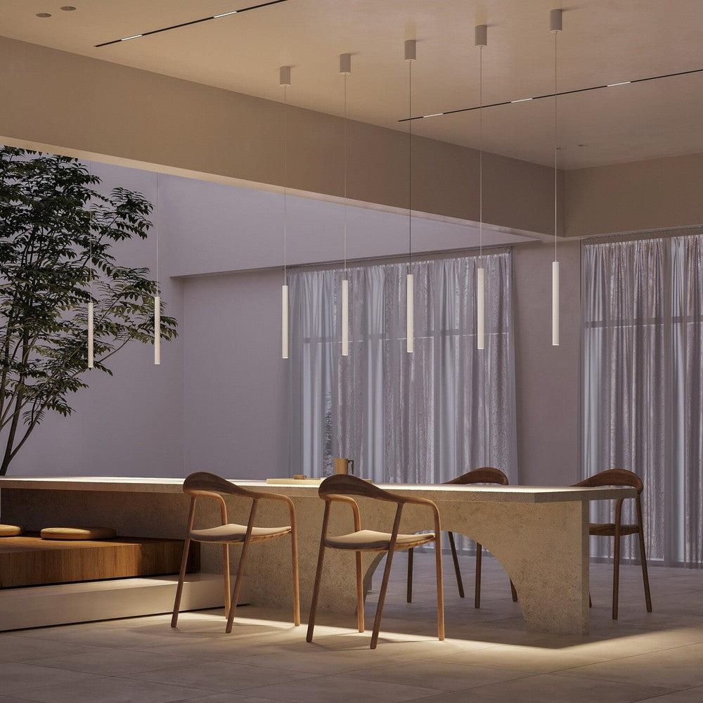 Pro Base Pendant Lamp In White-Maytoni-South Charlotte Fine Lighting