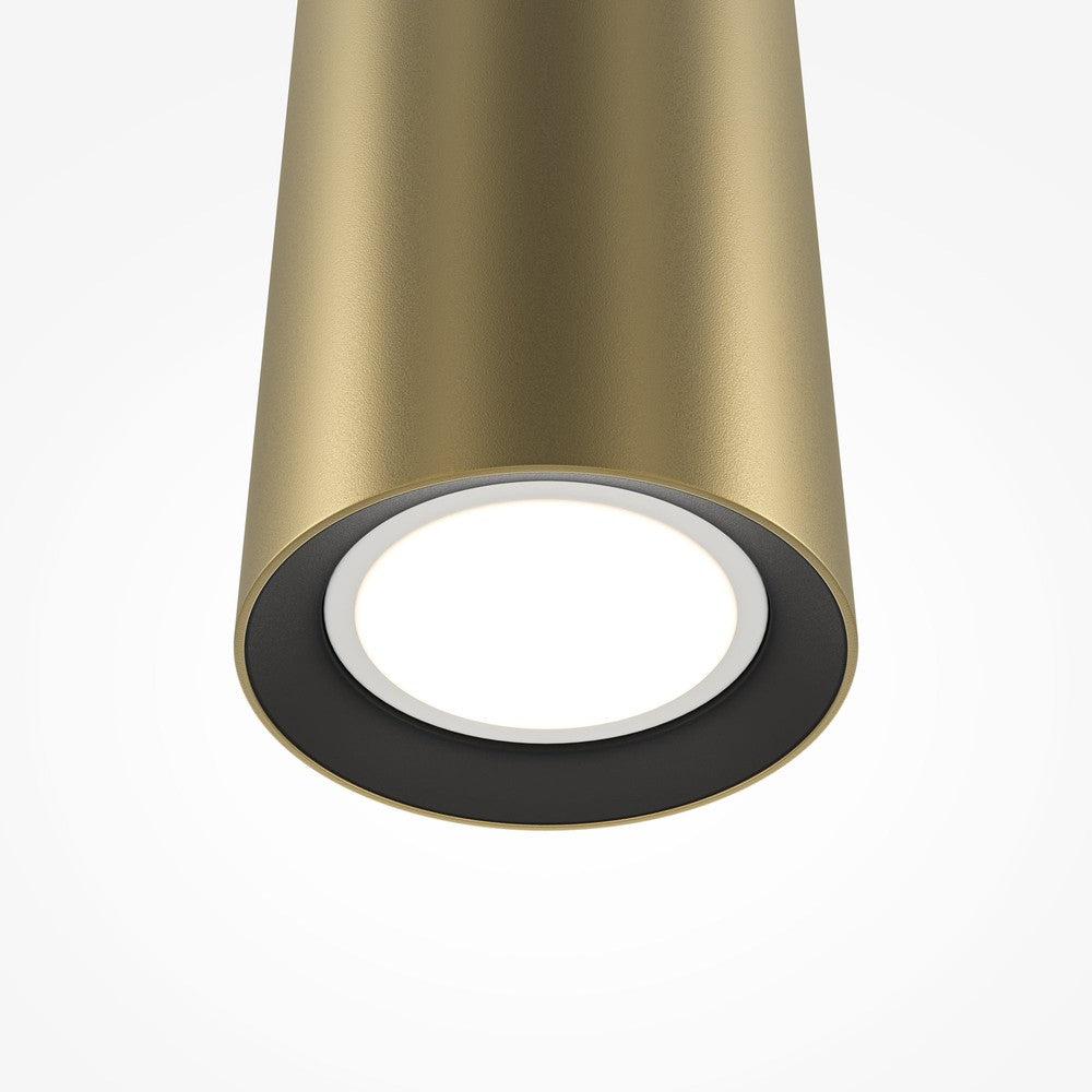 Pro Focus Pendant Lamp With Gold Styling-Maytoni-South Charlotte Fine Lighting