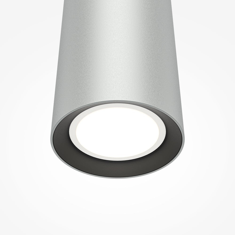 Pro Focus Pendant Lamp With Silver Styling-Maytoni-South Charlotte Fine Lighting