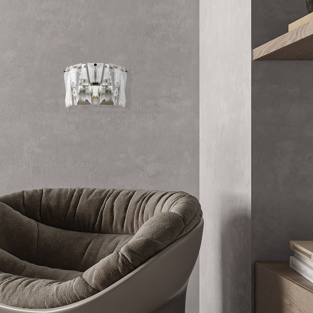 Puntes Wall Lamp With Chrome Styling-Maytoni-South Charlotte Fine Lighting